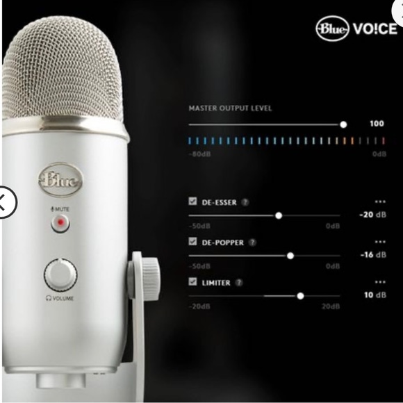 YETTI MICROPHONE ( ASMR , PODCAST MIC ) - Picture 1 of 2